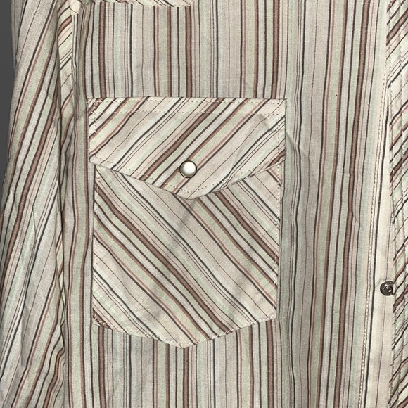 Vintage Wrangler Pearl Snap Long-sleeve - Picture 3 of 4